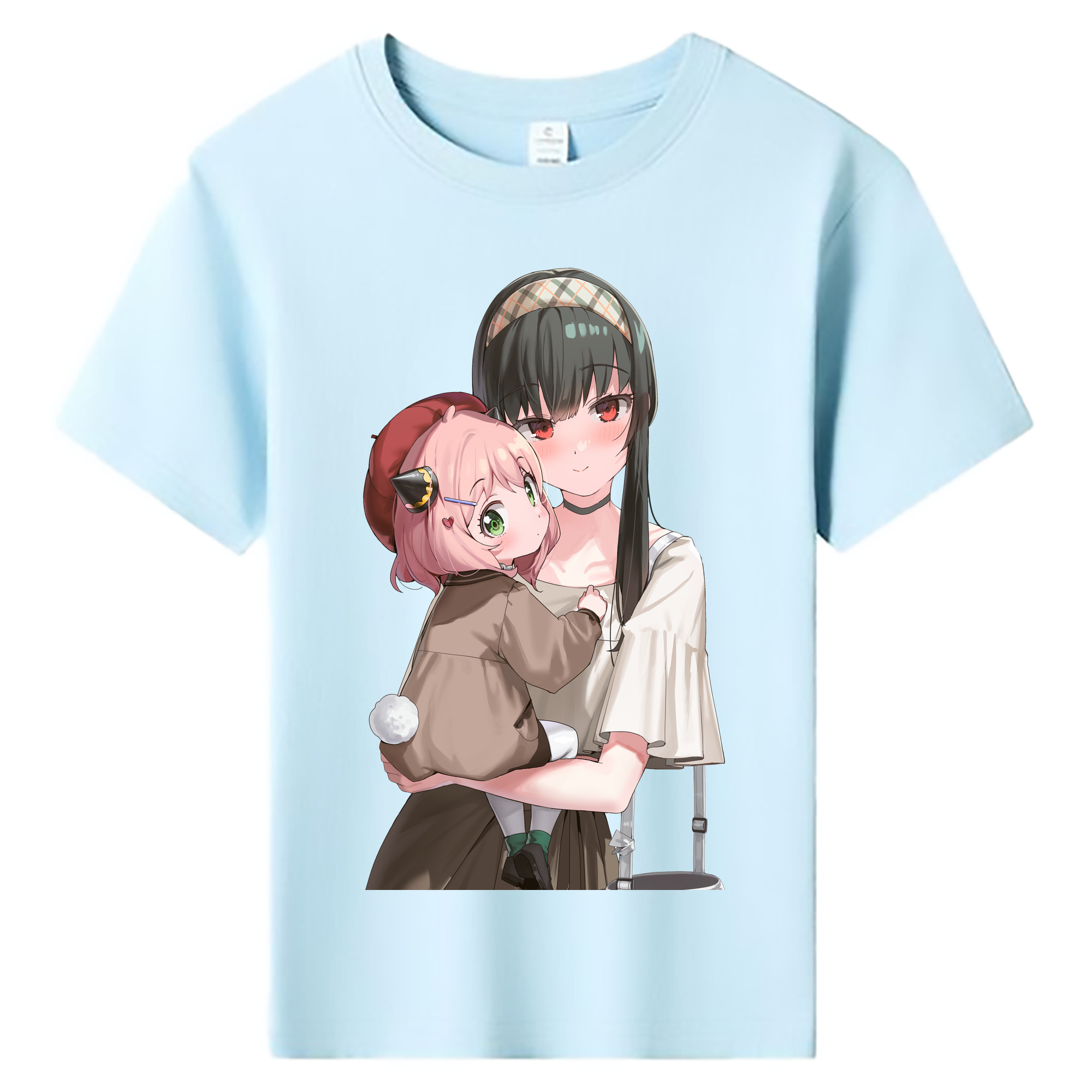 （画像用） SPY×FAMILY间谍家家酒 綿100％キッズTシャツ（フロントプリント）